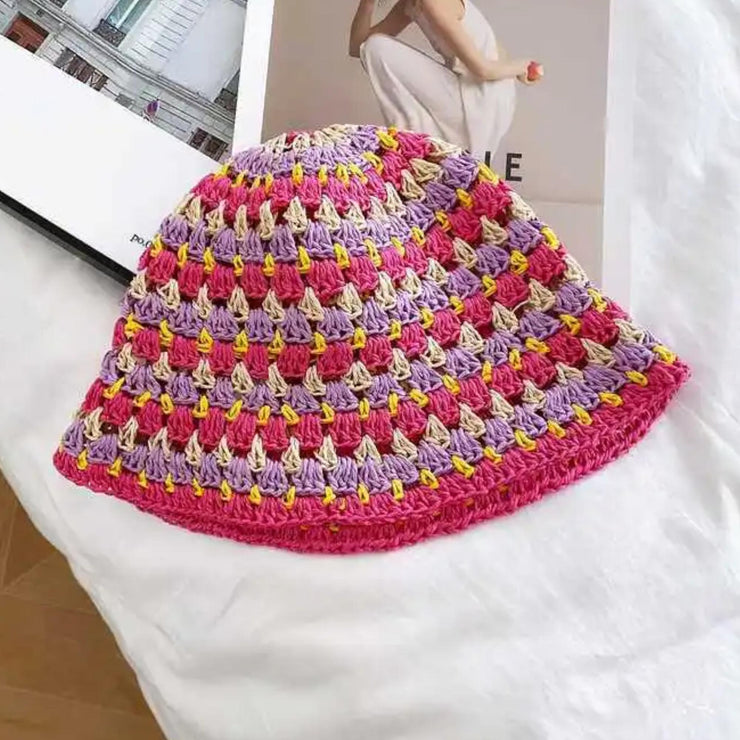 Sun-Kissed Crochet & Straw Hat Collection