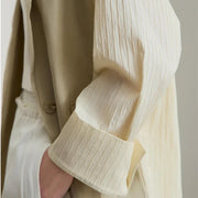 Solene Linen-Blend Textured Blazer