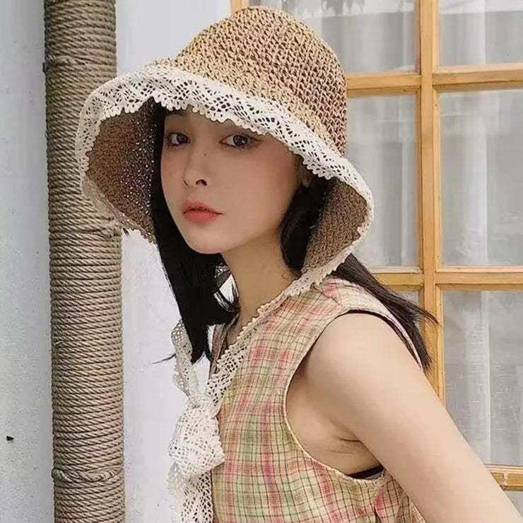 Sun-Kissed Crochet & Straw Hat Collection
