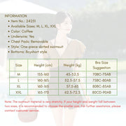 Olive Mocha Flutter-Knit Swimsuit Dress