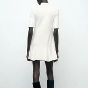 Mod Pocket Flare Mini Dress