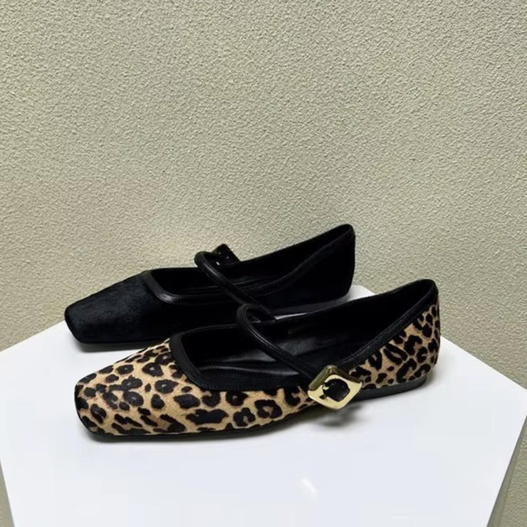 Maison Léon Flat Mary Janes