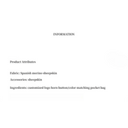 Classic Simple Versatile Striped V-Neck Drop Shoulder Merino Sheepskin Coat