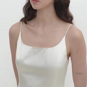 "Ballet" Acetate Satin Luxury Slip Dress