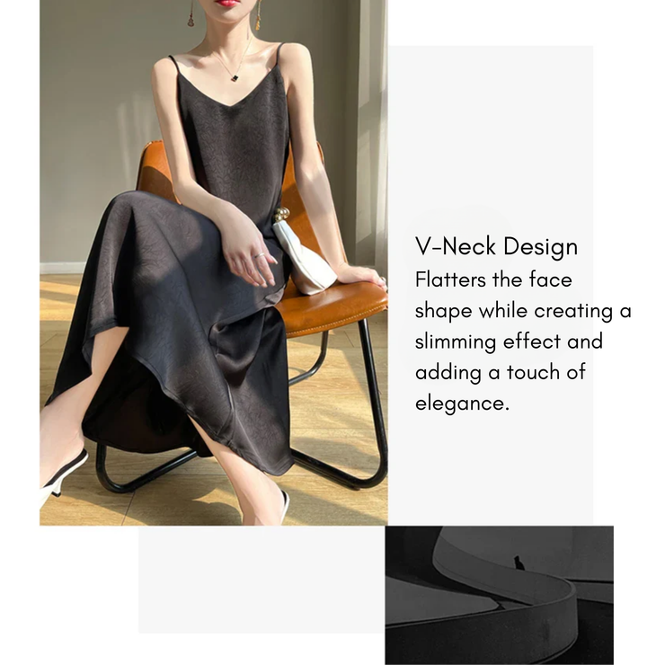 Celeste Satin Serenity Slip Dress