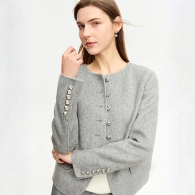 Élise Wool Tweed Jacket