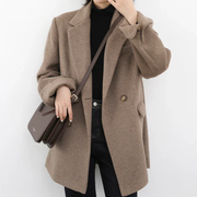 The Astoria Wool Blend Tailored Coat