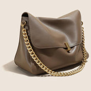 Geneva Luxe Foldover Chain Bag