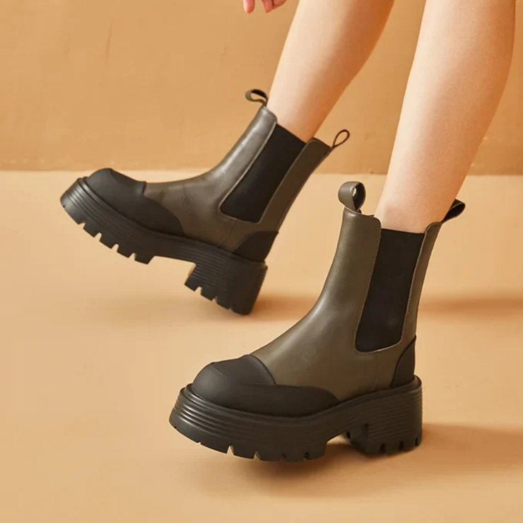 Arden Platform Chelsea Boots