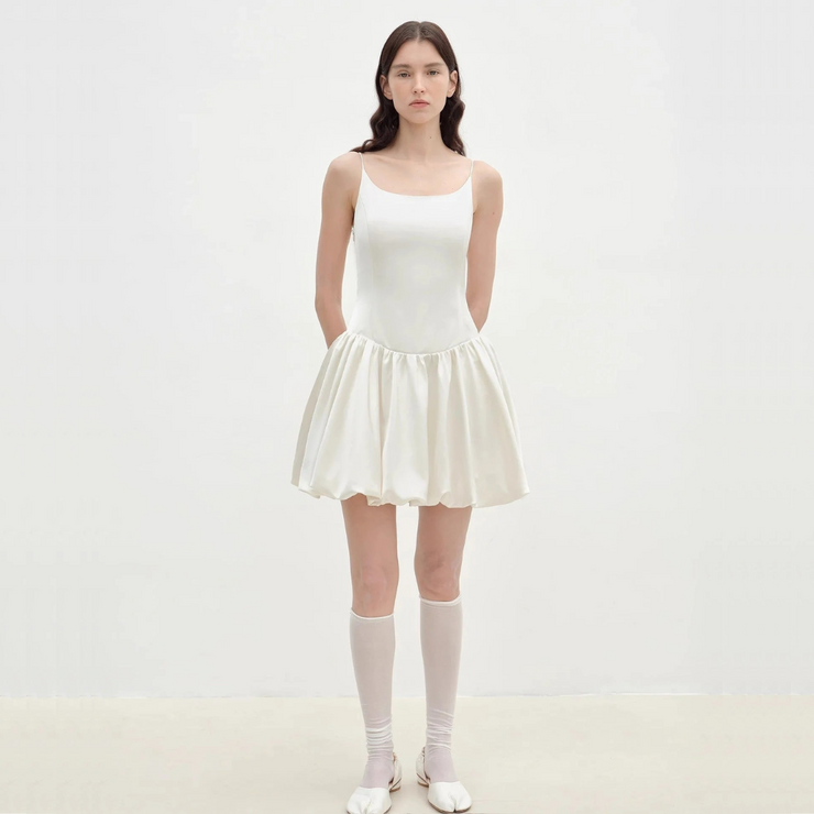 "Ballet" Acetate Satin Luxury Slip Dress