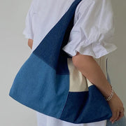 Harbor Patch Denim Hobo Tote
