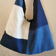 Harbor Patch Denim Hobo Tote