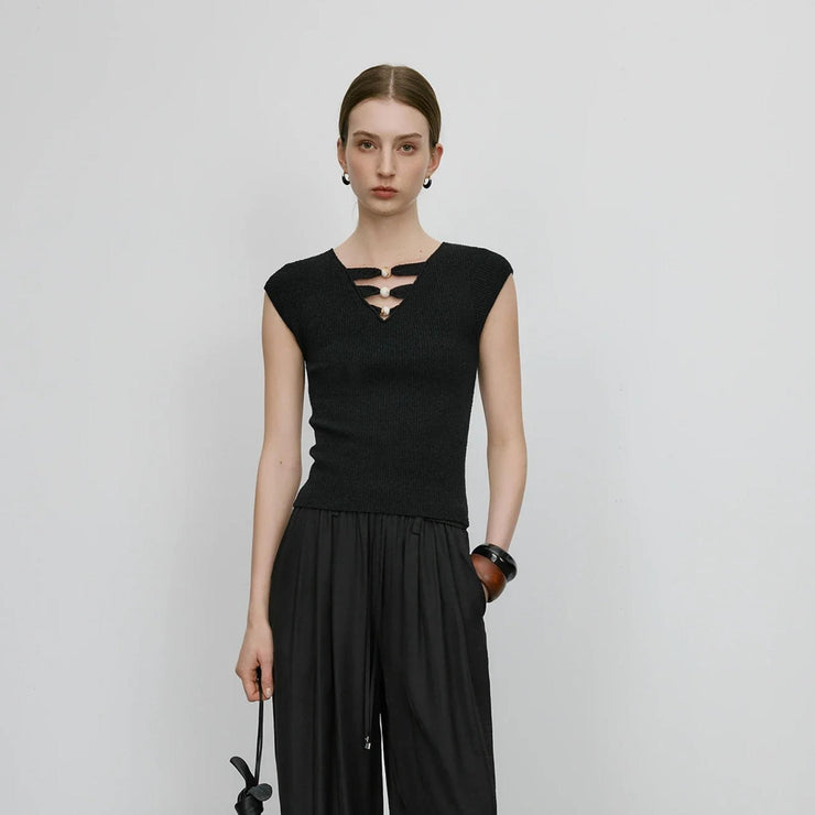 Capri Charm Knit Top