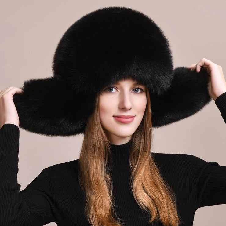 Classic Solid Color Exotic Earmuffs Hat