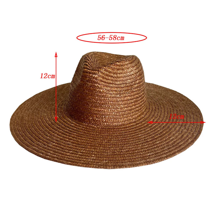 Stylish Large Brim UV Protection Panama Hat