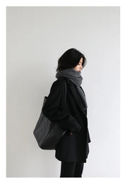 The Astoria Wool Blend Tailored Coat