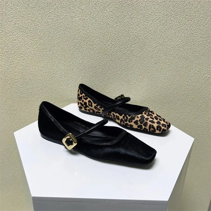 Maison Léon Flat Mary Janes