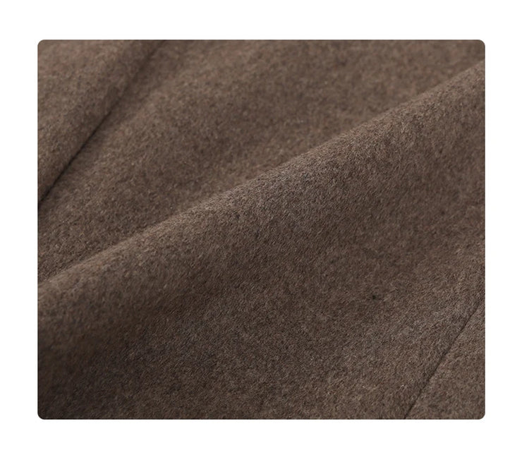 The Astoria Wool Blend Tailored Coat