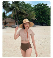 Fashionable Straw Wide Brim Sun Hat for Women