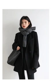 The Astoria Wool Blend Tailored Coat
