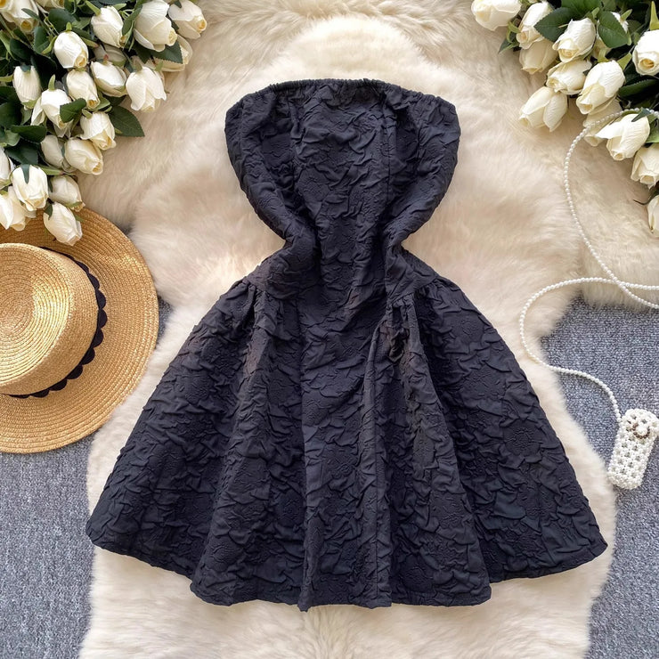 Strapless Midi Dress