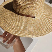 Fashionable Straw Wide Brim Sun Hat for Women