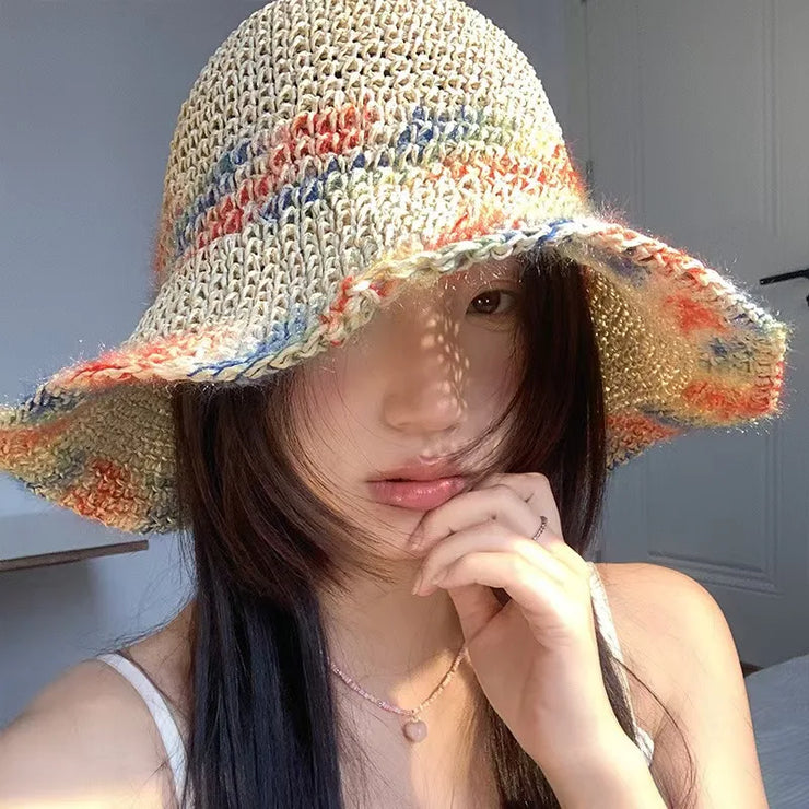 Sun-Kissed Crochet & Straw Hat Collection
