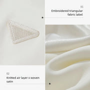 Amélie Satin Contrast Sweatshirt