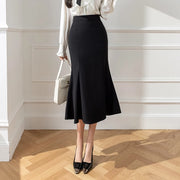 Sophia High-Waist Flare Midi Skirt