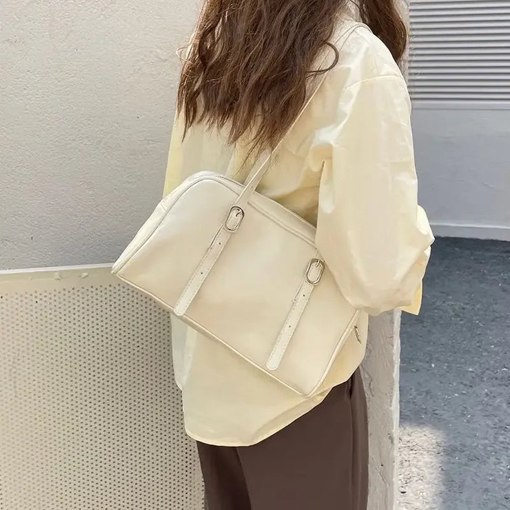 Luna Soft Gloss Pillow Shoulder Bag