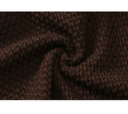 Olive Mocha Flutter-Knit Swimsuit Dress