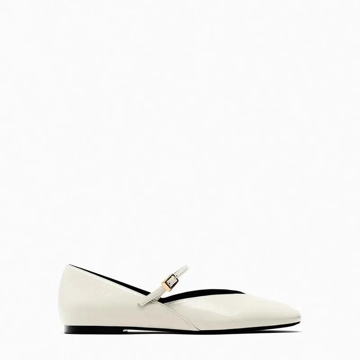 Château Patent Mary Jane Flats