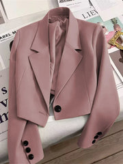 Élan Cropped Tailored Blazer