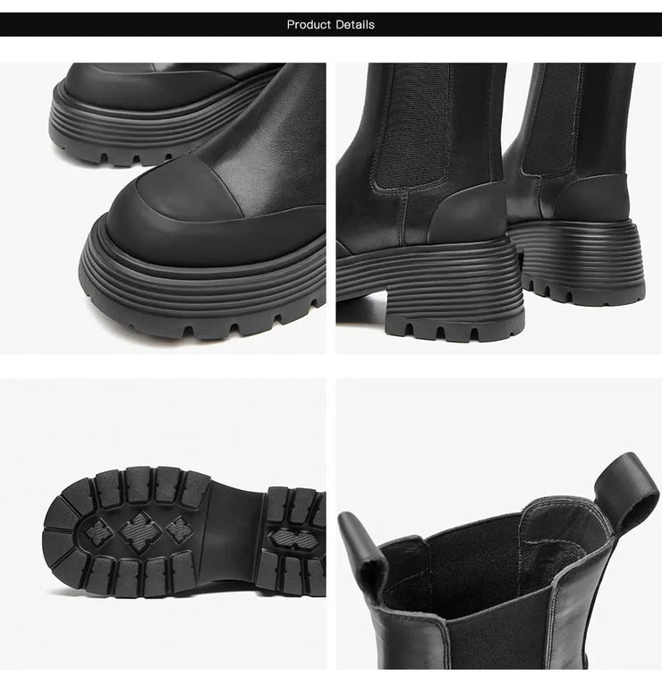 Arden Platform Chelsea Boots