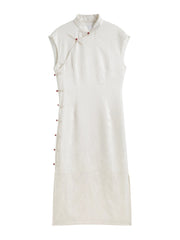 Elegant Summer Cheongsam Dress for Women
