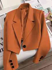 Élan Cropped Tailored Blazer