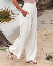 Coastal Breeze High-Waist Lounge Pants