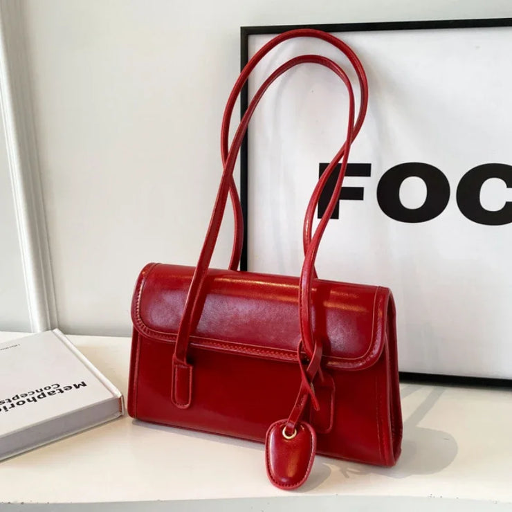 New High Sense Women Versatile Autumn and Winter Portable Shoulder Bag