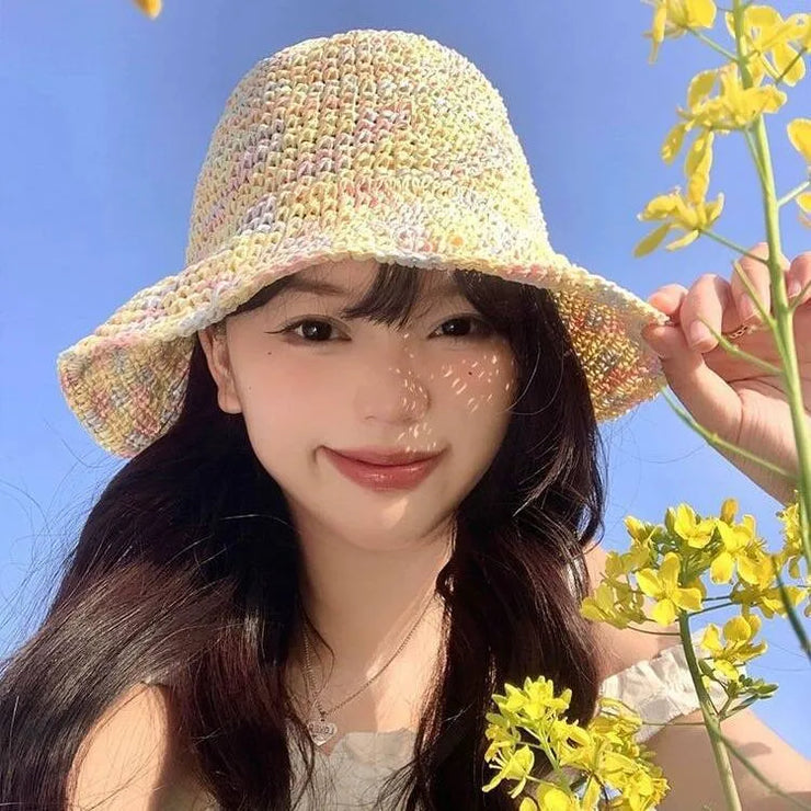 Sun-Kissed Crochet & Straw Hat Collection