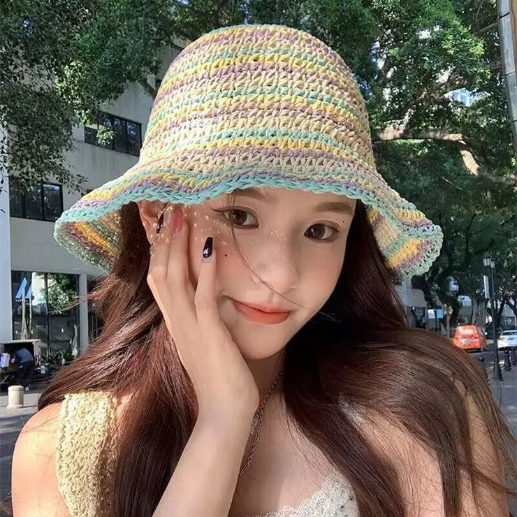 Sun-Kissed Crochet & Straw Hat Collection