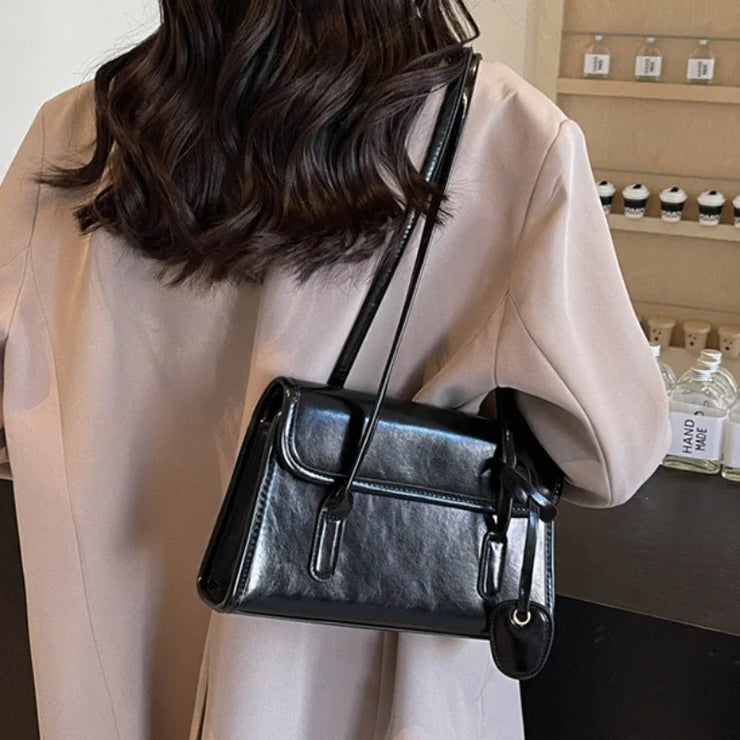 New High Sense Women Versatile Autumn and Winter Portable Shoulder Bag
