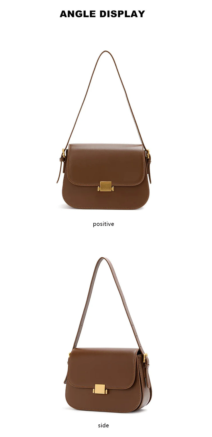 Margaux Classic Cowhide Shoulder Bag