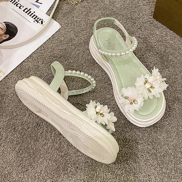 Blossom Pearl Garden Sandals