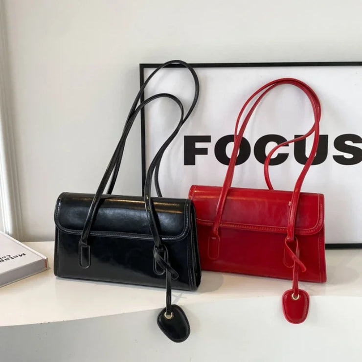 New High Sense Women Versatile Autumn and Winter Portable Shoulder Bag