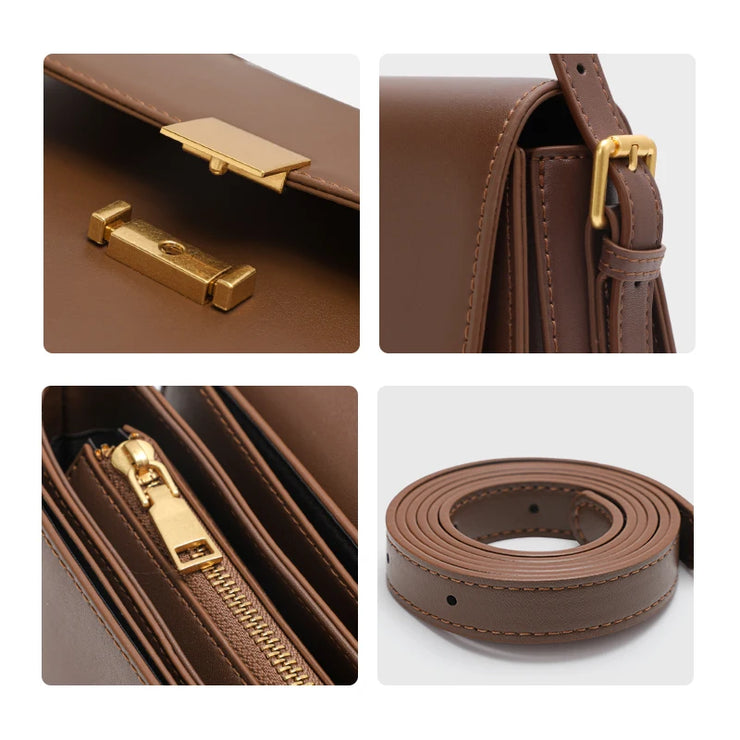 Margaux Classic Cowhide Shoulder Bag