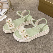 Blossom Pearl Garden Sandals
