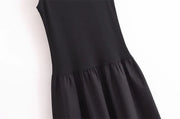 "Arden” Timeless Sleeveless Midi Dress
