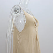 Chic Open Back Maxi Dress for Summer