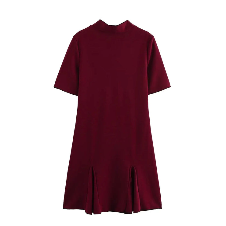 Mod Pocket Flare Mini Dress