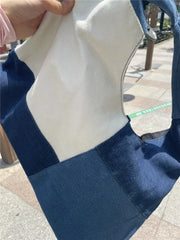 Harbor Patch Denim Hobo Tote